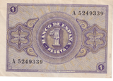 1938 1 PESTA SPAIN BANKNOTE REF-1860