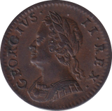 1754 FARTHING ( EF )