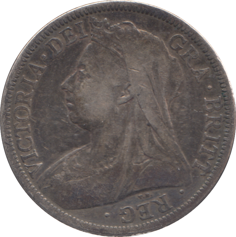 1899 HALFCROWN ( GF )