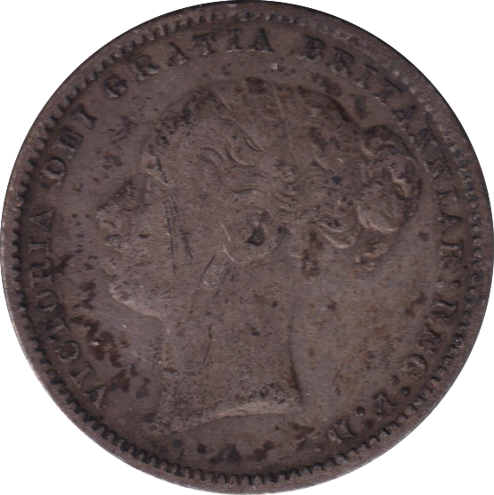 1880 SHILLING ( FINE )