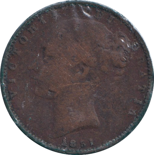 1851 FARTHING ( FAIR )