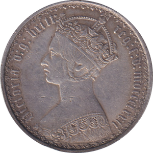 1872 FLORIN ( GVF )