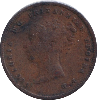 1856 HALF FARTHING ( GF )