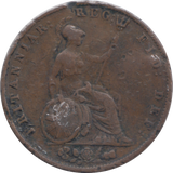 1843 HALFPENNY ( FINE )