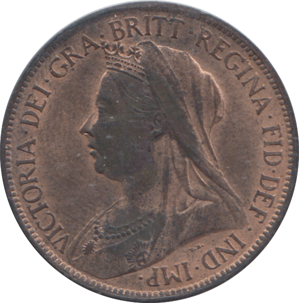 1896 HALFPENNY ( EF )