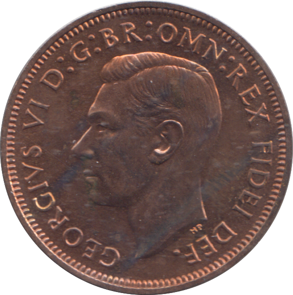 1951 HALF PENNY ( PROOF )