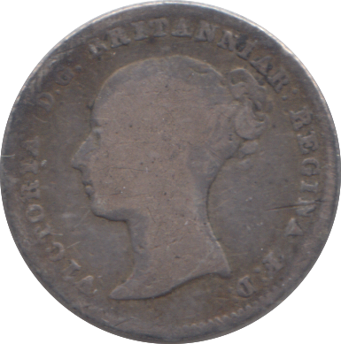 1839 FOURPENCE ( FINE )