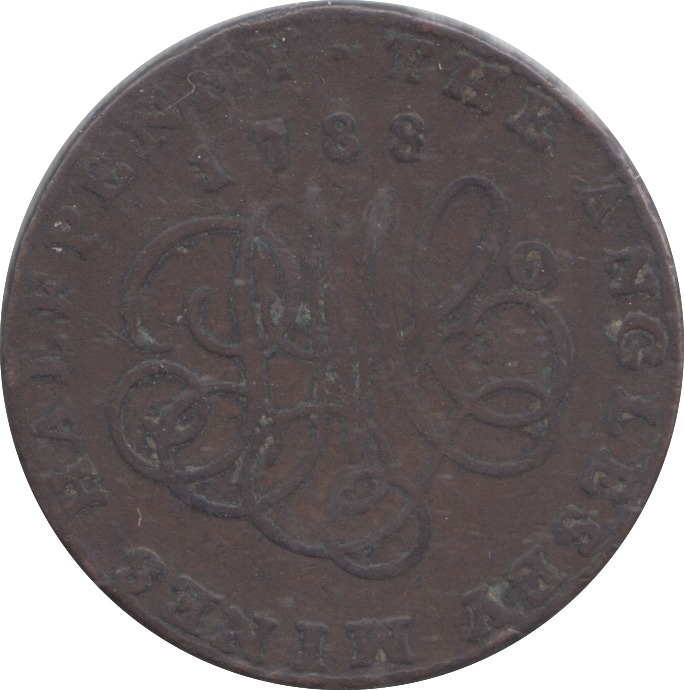 1789 ANGLESEY HALFPENNY TOKEN