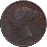 1846 HALFPENNY ( FINE )
