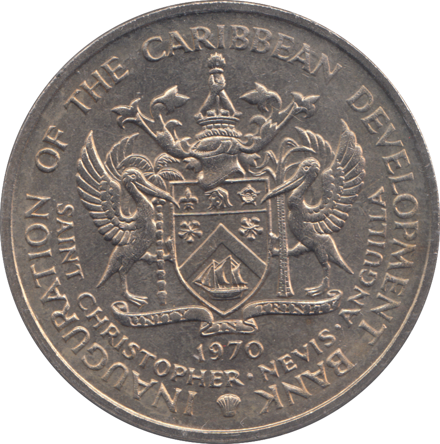 1971 EAST CARIBBEAN 4 DOLLARS