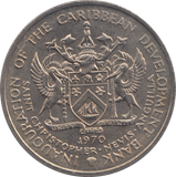1971 EAST CARIBBEAN 4 DOLLARS