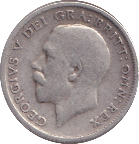 1916 SIXPENCE ( FINE )