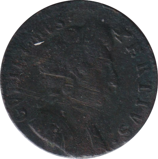 1696 FARTHING ( VF )