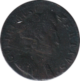 1696 FARTHING ( VF )