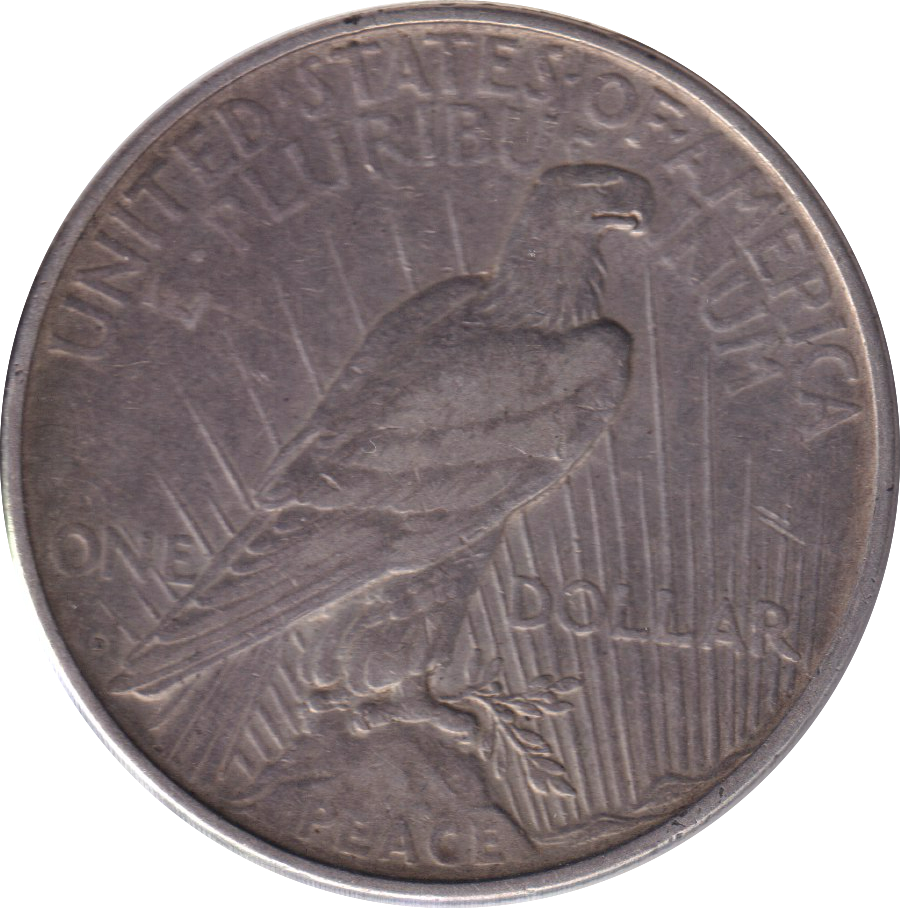 1926 SILVER PEACE DOLLAR USA
