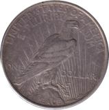 1926 SILVER PEACE DOLLAR USA