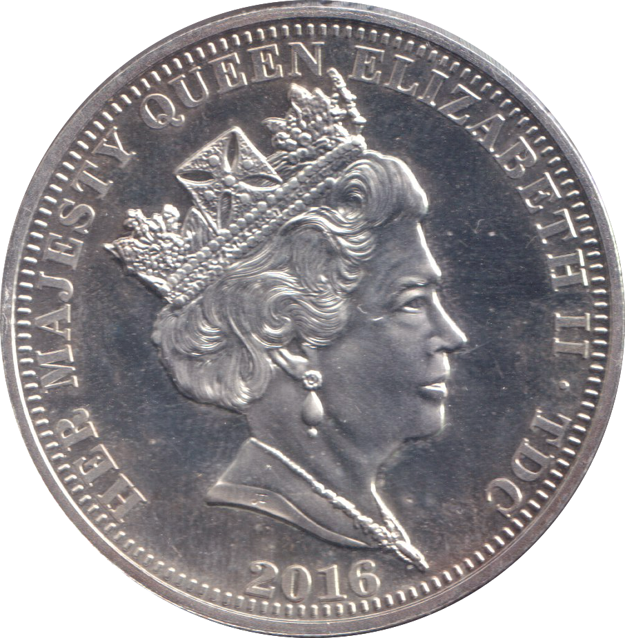 2016 SILVER FIVE POUNDS