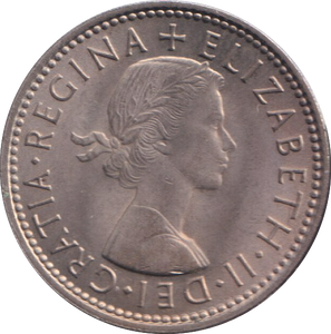 1963 ENGLISH SHILLING ( UNC )
