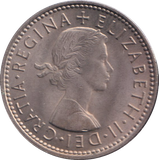 1963 ENGLISH SHILLING ( UNC )