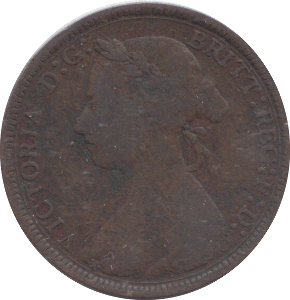 1888 HALFPENNY ( GF )