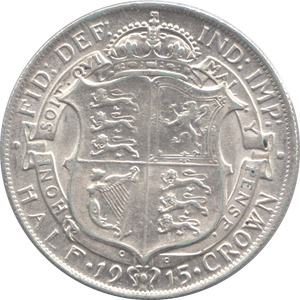 1915 HALFCROWN ( EF )