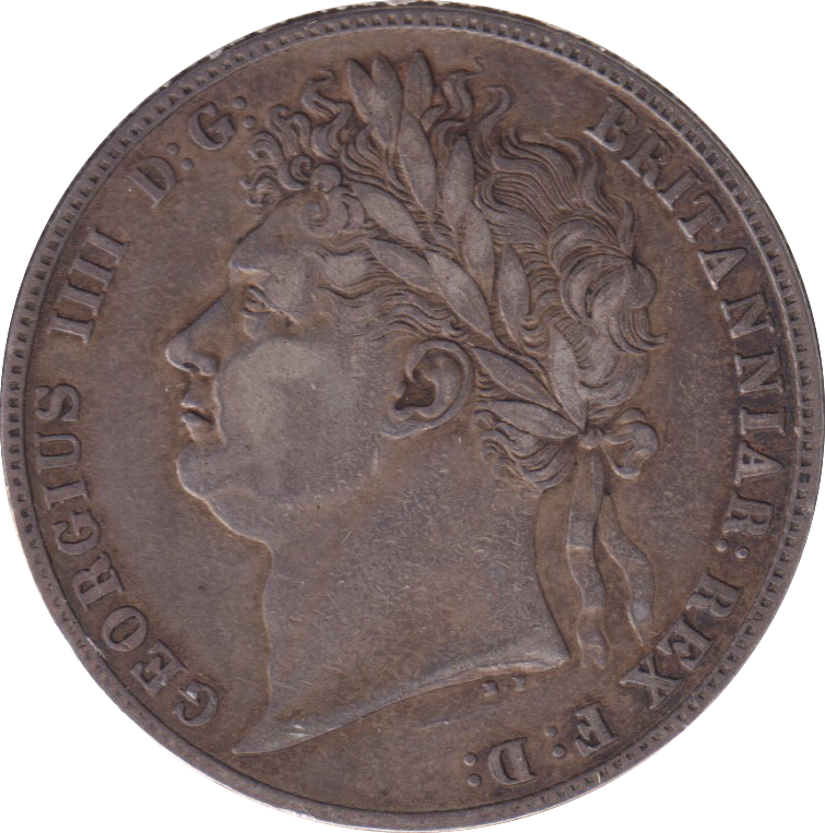 1821 HALFCROWN ( GVF )