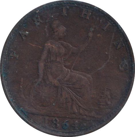 1891 FARTHING ( GVF )