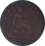 1891 FARTHING ( GVF )
