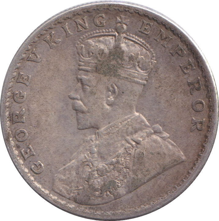 1917 SILVER ONE RUPEE INDIA