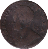 1745 HALFPENNY ( FINE )
