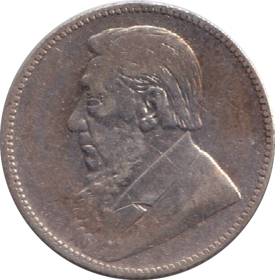 1896 SILVER SHILLING SOUTH AFRICA