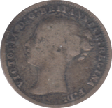 1876 THREEPENCE ( FINE )