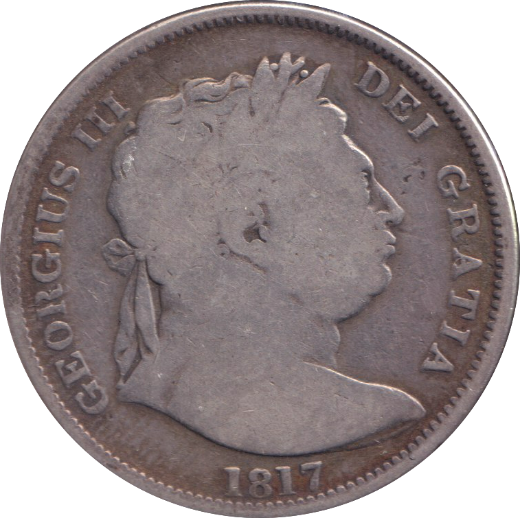 1817 HALFCROWN ( NF )