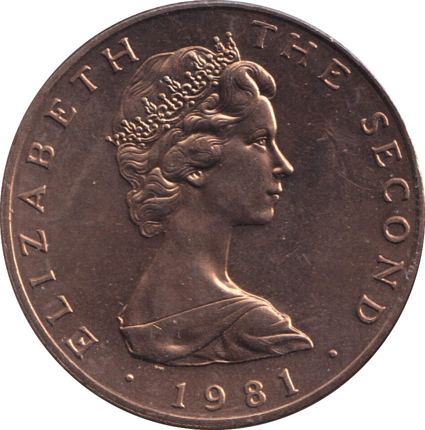 1981 FIVE POUND ISLE OF MAN