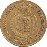 1804 GOLD HALF GUINEAS ( EF )