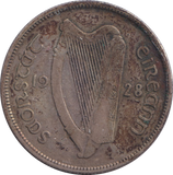1928 SILVER 2 SHILLING IRELAND