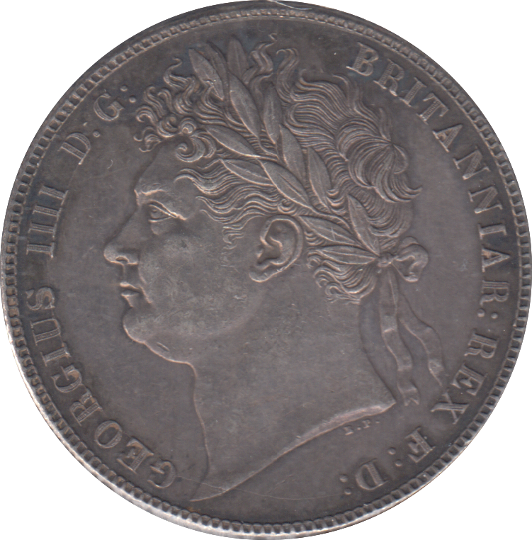 1821 HALFCROWN ( AUNC )