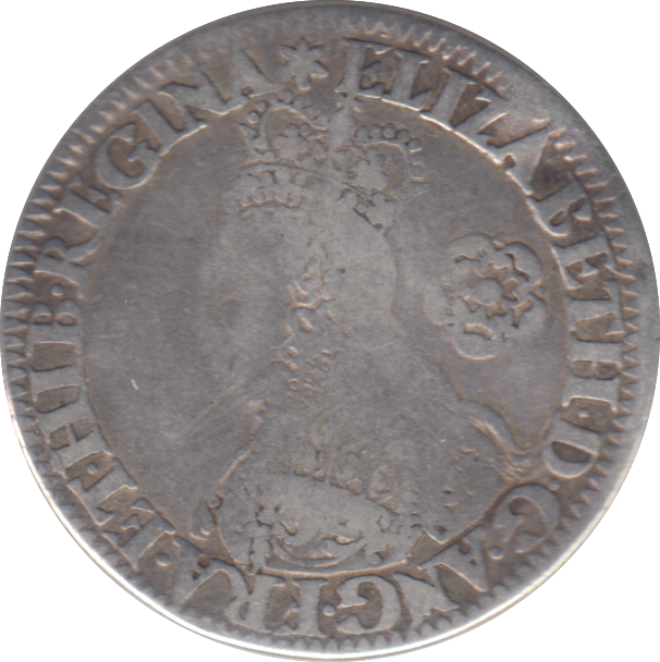 1562 ELIZABETH I SIXPENCE