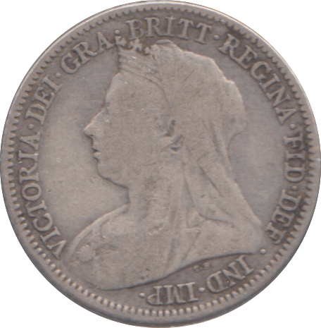 1896 SIXPENCE ( NF )