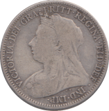 1896 SIXPENCE ( NF )