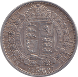 1887 HALFCROWN ( EF )