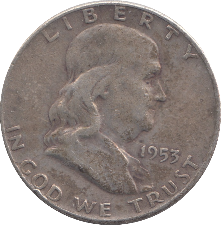 1953 SILVER USA HALF DOLLAR