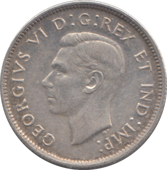1943 CANADA SILVER 25 CENT