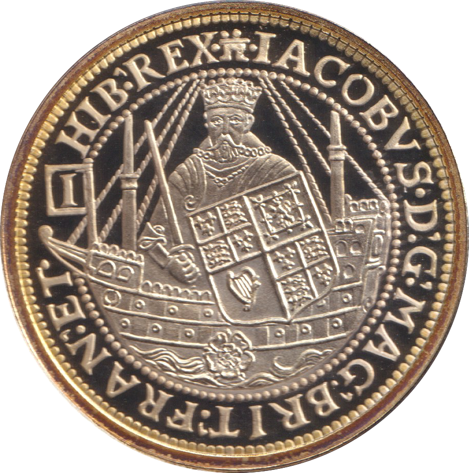 2009 GOLD PLATED SILVER MILLIONAIRES COLLECTION JAMES I