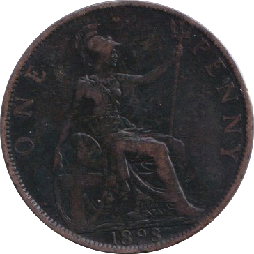 1898 PENNY ( FINE )