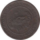 1812 PENNY TOKEN BIRMINGHAM