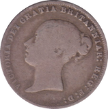 1866 SIXPENCE ( FINE )