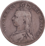 1891 HALFCROWN ( FINE )