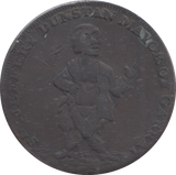 1794 LONDON SIR JEFFERY DUNSTAN HALFPENNY TOKEN