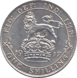 1917 SHILLING ( AUNC )